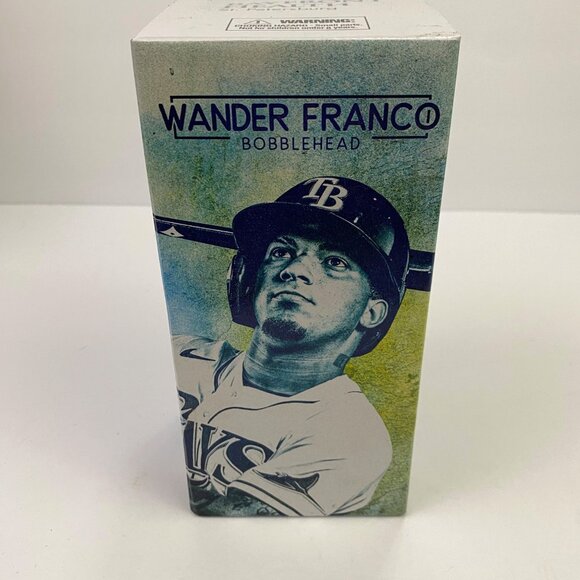 Wander Franco Tampa Bay Rays Bobblehead Collectible Figure 7/16/2022 Baseball - Picture 8 of 11
